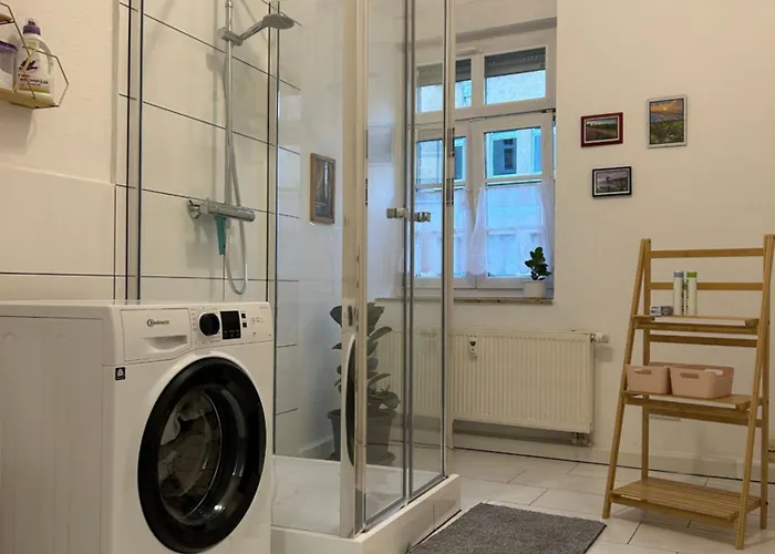 Nur 10 Min Fuß Zum Zentrum,47qm,netflix Apartment Erfurt